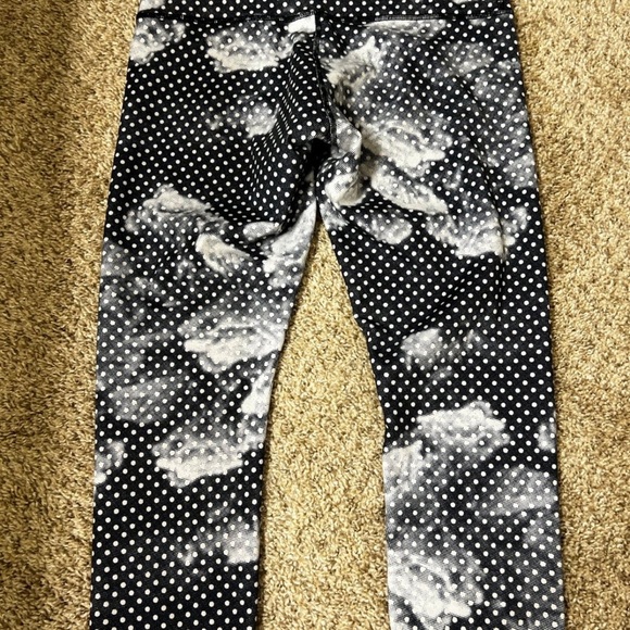 Lululemon Wunder Under Crop II *Full-On Luon Dottie Dream Rose Neutral Blush Bla - Picture 3 of 3